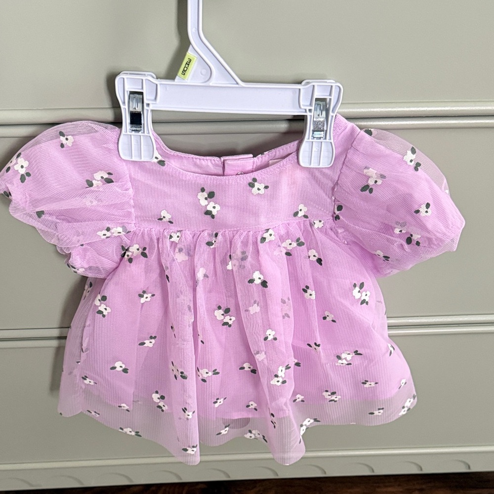 Cat & Jack dress and bottom 0-3 new